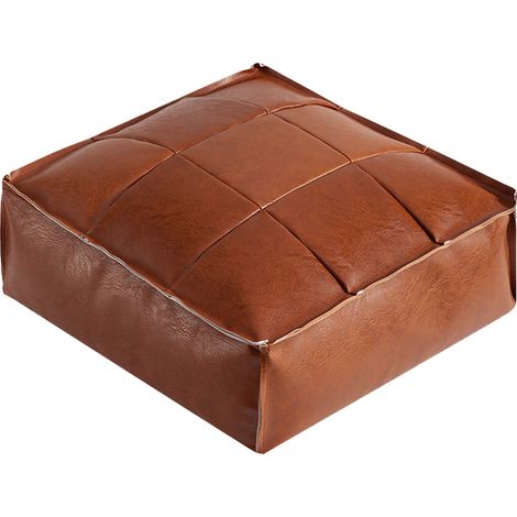 Coussin futon Tatami Lazy Leather Jiugongge, coussin de sol futon Pier Square (1/5)