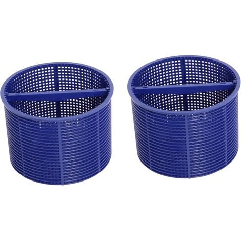2stücke Pool Skimmer Basket Praktischer Kunststofffilterkorb (1/5)