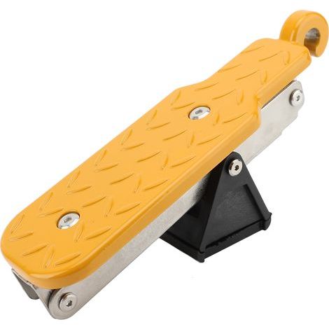 Marchepied de porte de voiture universel en aluminium avec loquet, pour accéder au toit. Portable, pliable, avec crochet de fixation et réglable en hauteur. Supporte jusqu'à 227 kg (500 lbs) et convie (1/5)