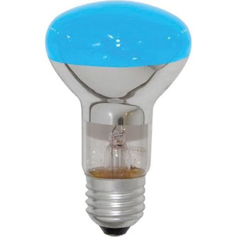 Réflecteur incandescent - R80 - E27 - 60W - Bleu
