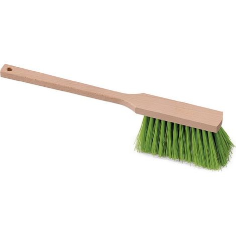 Brosse à main Elaston/PET L.430mm avec support en bois