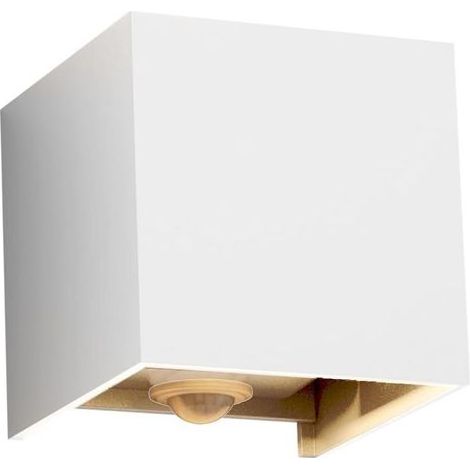 Applique murale extérieure LED 12W détecteur mouvement IP65 up/down 3000K blanc (1/5)