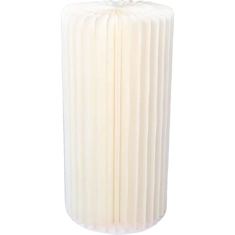 Supports de buffet, matériau PVC transparent, design robuste et élégant, blanc 60 (1/2)