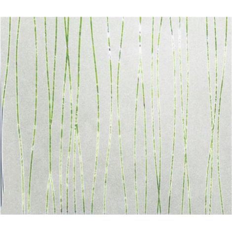 Film pour fenêtre - Film occultant pour fenêtre - Protection solaire - Autocollant pour fenêtre - Rideau occultant - Zwart - Statique - 45 x 200 cm - Film de confidentialité pour fenêtre en Verres - P (1/5)
