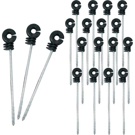 26 Pièces M6×250mm Isolateur Cloture Electrique (1/5)