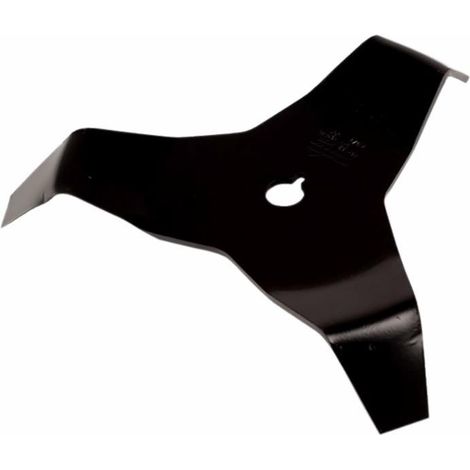 Lem Select – Lame de débroussailleuse 3 dents courbées 300mm – Épaisseur 4mm – Pour débroussaillage et broyage de ronces