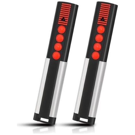 Lot de 2 télécommandes 868 MHz pour Sommer 4020 TX03-868-4, 4020V000, 4025V000, 4026V000, curseur, 4 canaux, défilement de code (1/4)