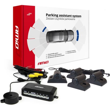 Kit de sensores para cámara y pantalla LCD de camión de 19 mm amio-04073