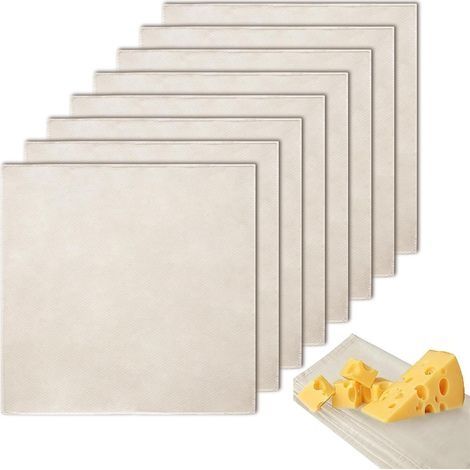 Étamine réutilisable pour presser le tofu, filtrer le lait de noix et filtrer les aliments, ustensile de cuisine idéal, 50x50cm (1/5)