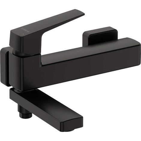 Deante Blur Wand-Badewannenarmatur schwarz matt