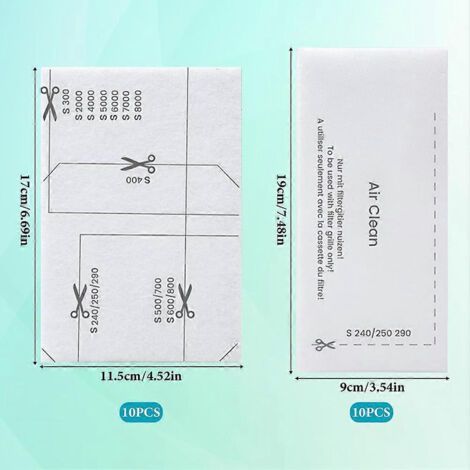 NALOOKAMIC Filtres pour aspirateurs Miele Complete C1/C2/C3, Compact C1/2, Classic C1, Dynamic U1, S200-S899, S2000-S899 (1/4)