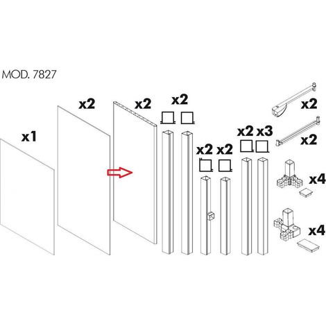 Zz-door dx-sx x kit de housse de machine à laver