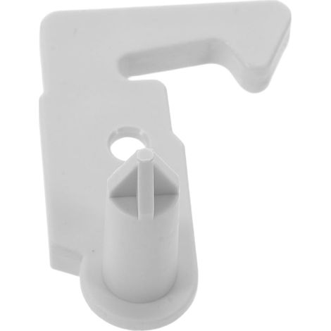 Zerodeko Gancho de Plastic para Puerta Refrigerador, Pestillo (1/5)