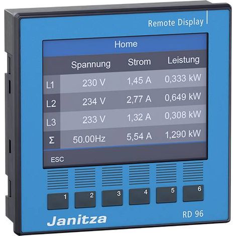 Janitza RD 96 für UMG 800 / UMG 801 Afficheur numérique W950493