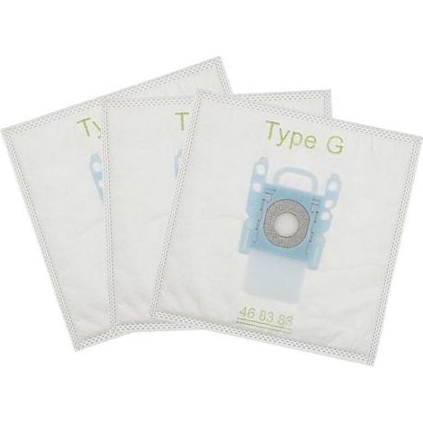Lntyq lot de 10 Filtre à manches pour sacs à poussière pour Bosch Type G/MegaFilt Super Tex BBZ41FG 468383,VBBS600V00, VS04/06/07 426966 (1/5)