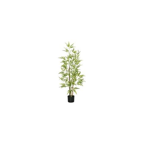 Künstlicher Bambusbaum, 120 cm hoch, mit Topf, für die Innendekoration, sehr realistisch