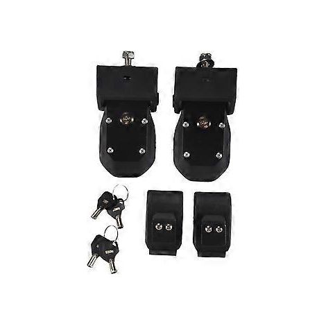 Motorhaubenverriegelungs-Sets für JK 07-17, JL Unlimited 18-später, JT 20-später (Metall) (1/5)