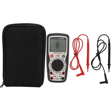 DT‑8905D Multimètre Numérique LCD Haute Précision Portable Testeur Tension Courant Détecteur Résistance Capacité (1/5)