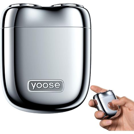 Rasoir électrique Yoose Mini2.0 Mini - Alliage et acier inoxydable de haute qualité, portable, étanche, adapté au rasage quotidien (1/5)