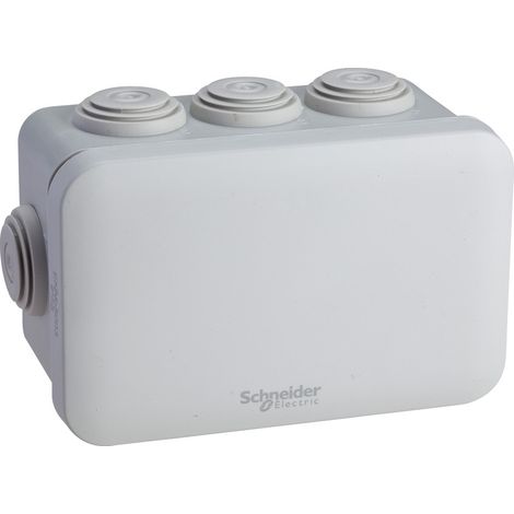 Caja de conexiones MUREVA BOX IP55 8 entradas 105x65x55 mm montaje en superficie