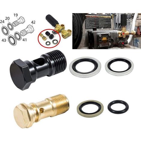 Kits de vis de montage pour déchargeur 3/B, nettoyeurs haute pression AR2119 pour Annovi Reverberi (1/4)