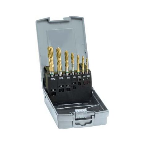 GÜHRING Maschinengewindebohrer- Set DIN371/376 HSSE TiN Form C M3-M12 (1/5)