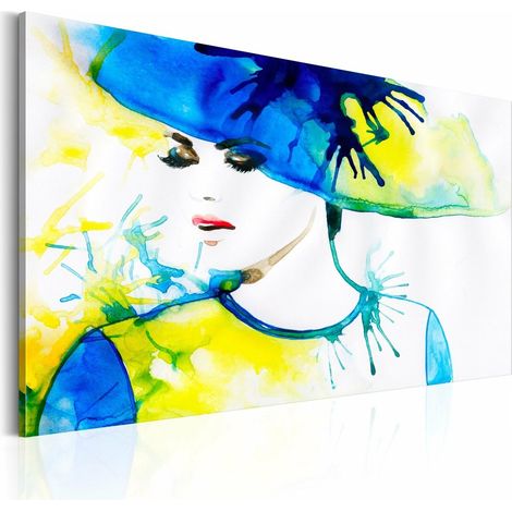 Tableau printanière d'élégance - 90 x 60 cm (1/4)