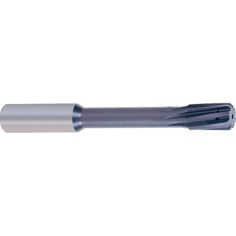 Alte Prestazioni Alesatore Hnc Con Irrigazione Interno Per Foro Passante, Ø Nominale: 8.02 Mm, Lunghezza. Utile 60 Mm Di Lunghezza. Totale 100 Mm, Ø Coda H6: 8 Mm