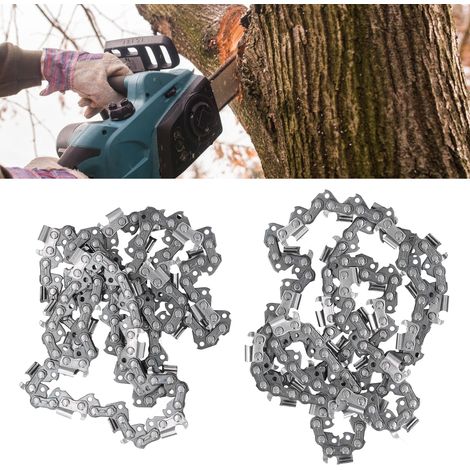 2 chaînes de tronçonneuse de 18 pouces (45,7 cm) 325 68 72DL, lame de tronçonneuse de 68 maillons (1/5)
