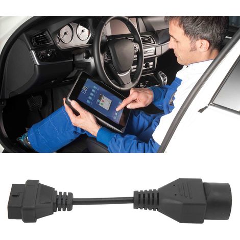 Câble de diagnostic OBD2 17 broches vers 16 broches compatible avec Mazda et Ford Ranger (1/5)
