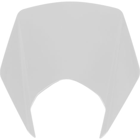 Copertura faro TNT / cupolino / plastica, bianco, Derbi Senda DRD 10-17 / Gilera RCR, SMT 11-17