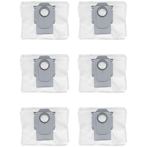 NALOOKAMIC Accessoires de rechange pour aspirateur robot Roborock S7MaxV UltraG10S Pro : sac à poussière et brosse latérale. (1/4)