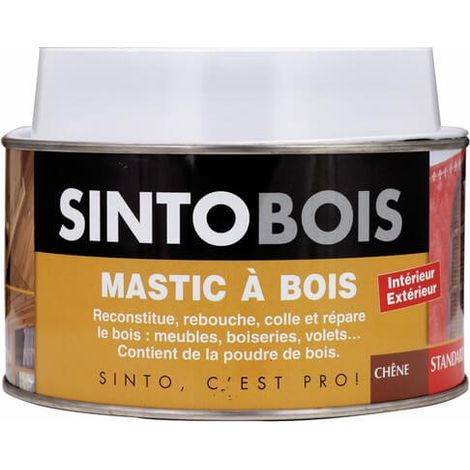 Mastic bois Sintobois chêne clair - boîte 1000ml