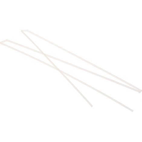 Gaine thermorétractable RS PRO, Dia. 2.4mm Clair rétreint 2:1, 1.2m ( Prix pour 1 )