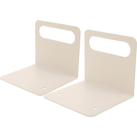 Lot de 2 Bloqueurs de Matelas Antidérapants en Fer Fixation sans Perçage, Support de Cadre de Lit en Bois, Stabilisateur Polyvalent pour Chambre à Coucher (1/5)