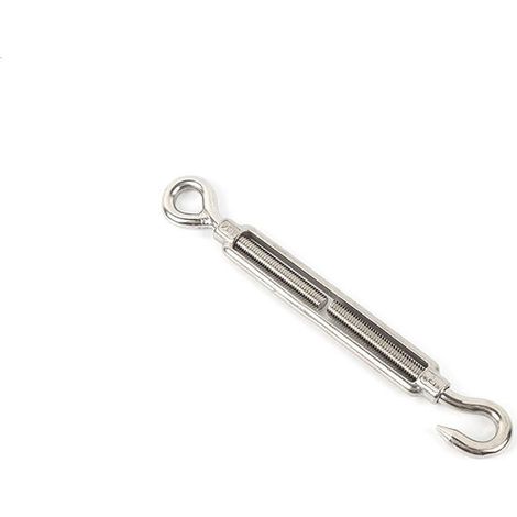 M4 5 Pack Lantern Turnbuckle with Eye and Hook 304 Stainless Steel (1/5)