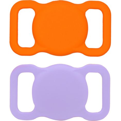 Support Collier Chien - Étui Protecteur GPS En Silicone Hypoallergénique Pour Animaux De Compagnie - Accessoire Anti-Perte Et Apaisant - 1 Pièce (1/5)