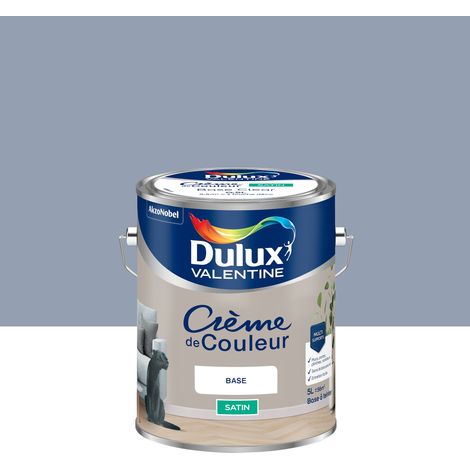 Peinture Crème De Couleur Satin Lune Cendrée 5L - Dulux Valentine
