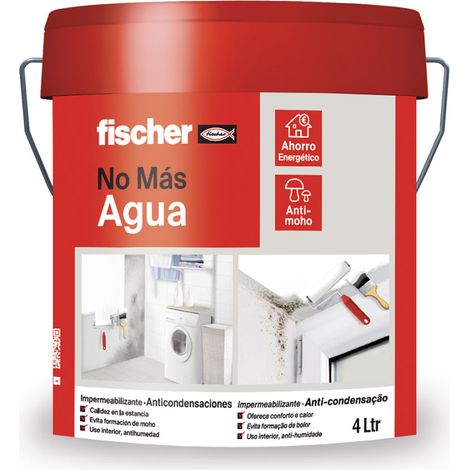 PINTURA BLANCA IMPERMEABILIZANTE ANTI-CONDENSACIONES 4L 564135 FISCHER (1/2)