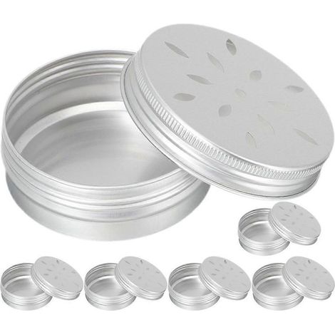 Lot de 6 supports pour l'entraînement olfactif des chiens, petits étuis pour l'entraînement olfactif des chiens, étuis pour outils de détection d'odeurs canines (80 ml)-6.80X6.80X3.50CM (1/2)