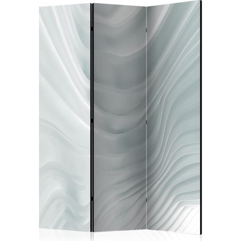Paravent 3 Volets "Waving White" 135x172cm (1/2)