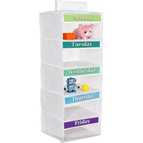 Organisateur de Vêtements Jours de la Semaine,Organisation de Rangement
