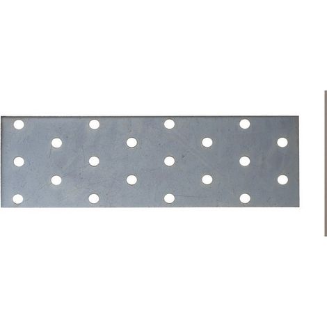 50PZ PIASTRINA PESANTE DIRITTA INOX  mm.80x50