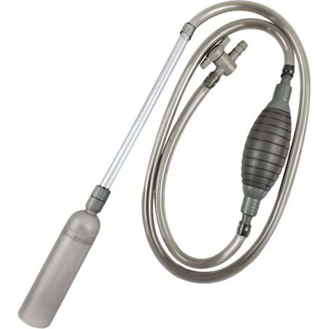 Bodenreiniger für Aquarien – Aquarium-Aspirator – 260 cm – Höchste Qualität – Saugrohr – Absperrventil – Robuste Schläuche – Filtergitter