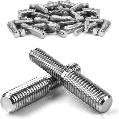 Boulon fileté double extrémité M4 x 10 mm vers M5 x 10 mm (1/5)