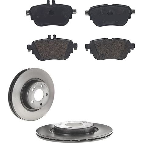 KIT FRENI POSTERIORI compatibile con MERCEDES-BENZ CLASSE E COUPE' (C238) - DISCHI + PASTIGLIE OEM: P 50 136 / 25762 Z /SOSTITUZIONE DIRETTA/BASSA POLVERE/SILENZIOSO (1/5)