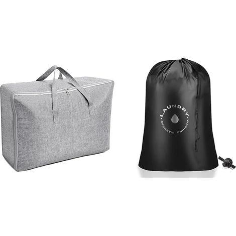 Grand Sac de Rangement 105L, Rangement Sous Lit Pliable Closet Organizer Sac de Rangement (1/5)