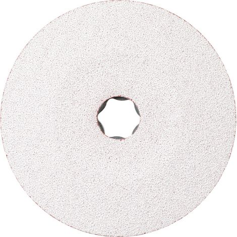 PFERD TOOLS COMBICLICK Keramikkorn Fiberscheibe Ø 125 mm CO-ALU80 für weiche NE Metalle 25 Stk (1/4)
