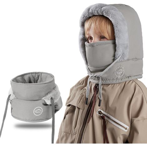 Kinder Sturmhaube Winter mit Fleece, winddicht, multifunktional, für Jungen & Mädchen (1/4)