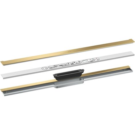 hansgrohe AXOR Drain Set de finition rigole, 900mm pour montage (1/2)